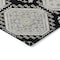 Homeroots 5' X 8' Black And Silver Floral Washable Indoor Outdoor Area Rug 610740 - alternate 6