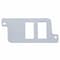 Ilc FREIGHTLINER COLUMBIA 12 GLIDER YEAR 206 CHROME LOWER BOTTOM DASH SWITCH PANEL W2 OPENINGS COLUMBIA 12 GLR YR206 CHRM LWR BOTTOM DASH SW PNL - alternate 2