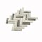 Apollo Tile Gray Beige 11 in x 12.6 in Recycled Glass Matte Floor and Wall Mosaic Tile 9.63 sqft/case, 10PK APLNNC8809GRA - alternate 5