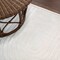 Jonathan Y Ariana MidCentury Art Deco Striped Arches Two-Tone High-Low White/Cream 3 ft. x 5 ft. Area Rug SND100B-3 - alternate 4