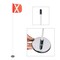 Safetywhips Warning Whip Light Duty Whip with Flag, White Whip, Orange Flag, White Reflective X, 84 Length LWM07-SXW - alternate 1