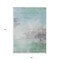 Homeroots 5' X 8' Blue And Mint Green Abstract Washable Indoor Outdoor Area Rug 611283 - alternate 4