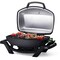 Napoleon TravelQ Series Portable Electric Grill, 285 sq-in Primary Cooking Surface, Smoker Included: Yes PRO285E-BK - alternate 4