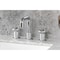 Kingston Brass Widespread Bathroom Faucet with Push Pop-Up Drain, Polished Chrome KS1411RNK - alternate 6
