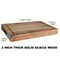 Amerihome Acacia Wood Cutting Board 21 in. x 18 in. AWCB1812 - alternate 5