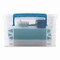 Advantus Super Stacker Lift-Off Lid Storage Tote, 14.25 x 10.3 x 6.5, Transparent/Blue 39811 - alternate 8