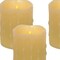 Homeroots Set of Four Yellow Flameless Pillar Candles, 4PK 517647 - alternate 6
