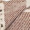 Homeroots Burnt Orange Woven Cotton Striped Throw Blanket 478684 - alternate 7