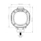 Tyri Off-Roa 1010 INTELLilight Work Light CIL-025-1 - alternate 6