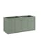 James Martin Vanities Chicago 60 in. Double Vanity, Smokey Celadon, w/ 3 CM Victorian Silver Silestone Top 503-V60D-SC-3VSL - alternate 5