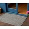 Homeroots 3' X 5' Gray And Silver Southwestern Washable Indoor Outdoor Area Rug 587050 - alternate 1