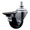 Service Caster 3 Inch Hard Rubber 12 Inch Threaded Stem Caster with Brake SCC-TS20S314-HRS-PLB-121315 - alternate 1