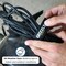 Grizzly Supply Bundle Strap, 9, 12, 16 in L, 1 in W, Hook and Loop Closure, Reusable, Black, 12PK GS-HLBS9x12x16-0 - alternate 7