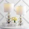 Jonathan Y Anya 20.5" Mini Glass Table Lamp, Silver, 2PK JYL1028C-SET2 - alternate 3