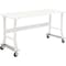 Global Industrial Caster Base Set for C-Channel Open Leg 48 to 72inW x 30 & 36inD Workbench Gray 238CP35 - alternate 4