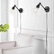 Jonathan Y Cowie 8" Iron/Glass Adjustable LED Wall Sconce, Oil Rubbed Bronze, 2PK JYL7575A-SET2 - alternate 4