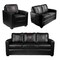 Dreamseat Silver Sofa with AEW The Outrunners Logo XZ7759001SOCDBK-PSAEW0015 - alternate 4