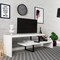 Leisuremod Orford TV Stand with MDF Shelves and Powder Coated Iron Legs, White ORS88W - alternate 6