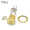 Ecs Hardware Durable Premium Mortise Cylinder, 1-1/4 in US3 Polished Brass KW1 ECSH-MC03-US3-KW1 - alternate 4