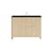 James Martin Vanities Gracyn 48" Single Vanity, Coastal Driftwood, w/ 3 CM Phantome Eclos Widespread Top D125-V48-CSD-WPHT - alternate 1