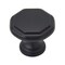 Amerock Torrance 1-3/16 inch (30mm) Length Matte Black Cabinet Knob, 10PK 10VMP37335MB - alternate 1