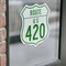 Signmission Route Marker Shield Sign Us 420, 6 inch X 6 inch, Vinyl Decal, 2PK SHI-D-2PACK-6-477 - alternate 5