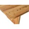Homeroots 108" Brown Solid Wood Double Pedestal Base Dining Table 635862 - alternate 7