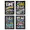 Creative Teaching Press Colorful Inspiration, Inspire U, 4-Poster Set 10848 - alternate 1