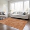 Homeroots 10' X 14' Brown Washable Indoor Outdoor Area Rug 598853 - alternate 4