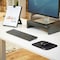 Fellowes Mouse Pad, nonskid, 9"x8"x1/8" , Black 58024 - alternate 3
