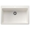 Blanco Liven SILGRANIT 33in Super Single Dual Mount Kitchen Sink - White 443197 - alternate 1