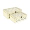 Homeroots Set of Two White Mirrored Glass And Solid Wood Box With Lid, 2PK 399683 - alternate 5