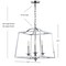 Jonathan Y Gloria 14.5" 3-light Metal LED Pendant, Chrome JYL7410A - alternate 6