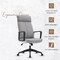 Leisuremod Aiaria Ergonomic High Back Office Chair - PU Leather/Polyester, Adjustable, Swivel, Comfortable AO50GRL - alternate 5