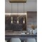 Afx Houston 3-Light Linear Pendant, 60W, Light Brass HOUP04MBLBLNR3 - alternate 3