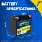 Goodyear GYTZ7S - 12 Volt 7 AH, 130 CCA, Rechargeable High-Performance, SLA - AGM Battery GY4146016 - alternate 3