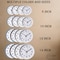 Clockswise Black 12-In Analog Clock - Silent, Non-Ticking for Wall Battery-Operated, Perfect for Home QI004744.BK.12 - alternate 7