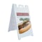 Signmission Italian Sausage Sub, A-Frame & 2 Decals Installed, Heavy-Duty Plastic Frame SBHD-D-2436-Italian Sausage Sub - alternate 1