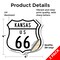 Signmission Kansas Route Marker Shield Sign Us 66, 4 inch X 4 inch, Vinyl Decal, 2PK SHI-D-2PACK-4-384 - alternate 2
