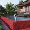 Apollo Tile Skosh 11.6 in. x 11.6 in. Glossy Rose Red Glass Mosaic Wall and Floor Tile 18.69 sqft/case, 20PK APLNB88RD230A - alternate 4