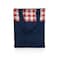 Picnic Time Family Of Brands Vista Outdoor Picnic Blanket & Tote, Red & White Gingham Pattern with Navy Blue Exterior 821-00-300-000-0 - alternate 6