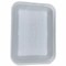 Gen Meat Trays, #4D, 9.47 x 7.12 x 1.32, White, 500PK 4DWH - alternate 1