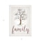 Homeroots Family Tree 1 White Framed Print Wall Art 415453 - alternate 4