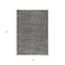 Homeroots 2' X 3' Brown and Ivory Striped Stain Resistant Indoor Outdoor Area Rug 531667 - alternate 5
