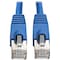 Tripp Lite Cat6(a) Cable, Shielded (STP), Blue, 3ft N262-003-BL - alternate 1