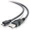 C2G 1.0FT USB 2.0 A TO MICRO-B CABLE M/M - BLACK .3M 27423 - alternate 2