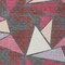 Homeroots 9' X 12' Burgundy Pink And Charcoal Geometric Washable Indoor Outdoor Area Rug 600358 - alternate 4