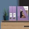 Acrimet Magazine File Holder Vertical Rack, Durable Plastic Desk Organizer, Solid Purple, 2PK 277.LO - alternate 6