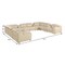 Homeroots Beige Italian Leather Power Reclining U Shaped Twelve Piece Corner Sectional With Console 632553 - alternate 10