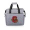 Picnic Time Family Of Brands NCAA Cornell Big Red On The Go Lunch Bag Cooler - Soft Cooler Lunch Box, Heathered Gray 510-00-105-684-0 - alternate 1